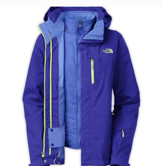 The North Face NWOT Cheakamus Tech Blue Jacket  Medium - Picture 8 of 15